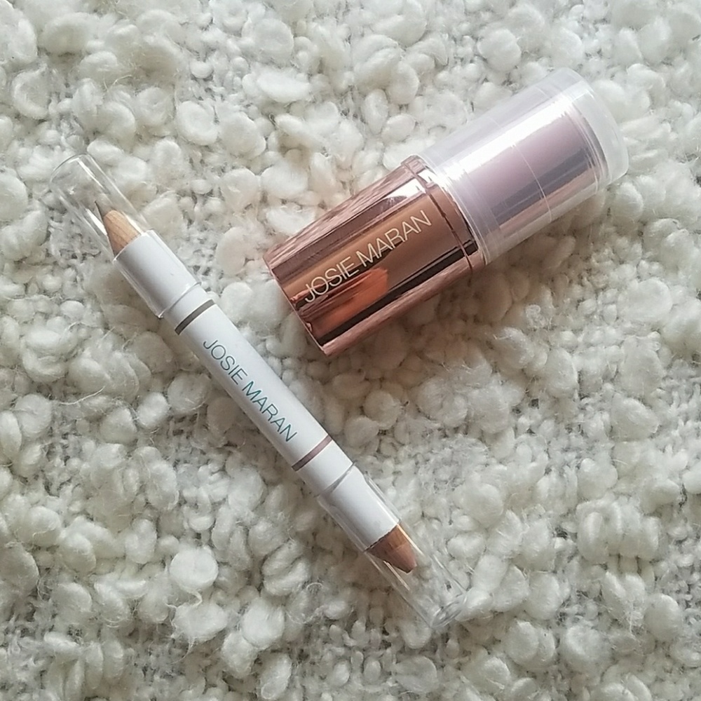 JOSIE MARAN brow+glow stick set